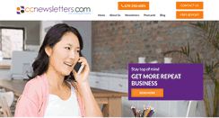 Desktop Screenshot of ccnewsletters.com